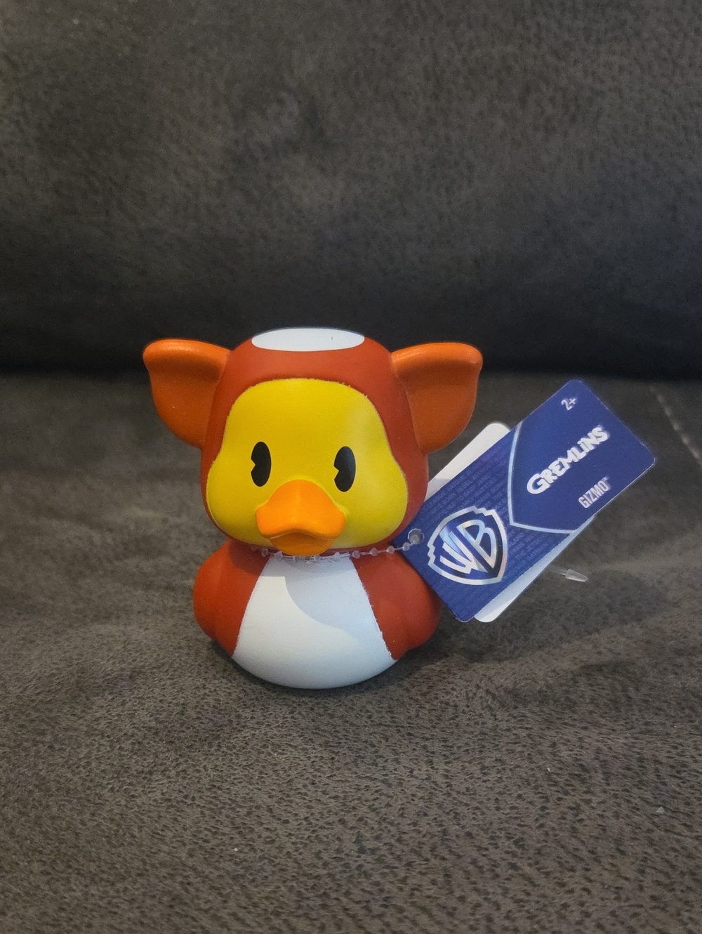 Warner Bros. Gremlins Gizmo Duck Figurine in Orange, Yellow, White  Duckalooz